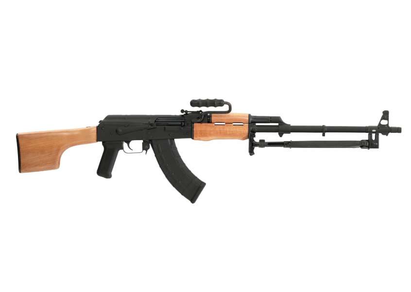 Rifles Long Guns Century Arms AES 10B 7.62x39mm AES10-B RPK 7.62X39 BL/WD • STAMPED RECEIVER • Model: AES 10B